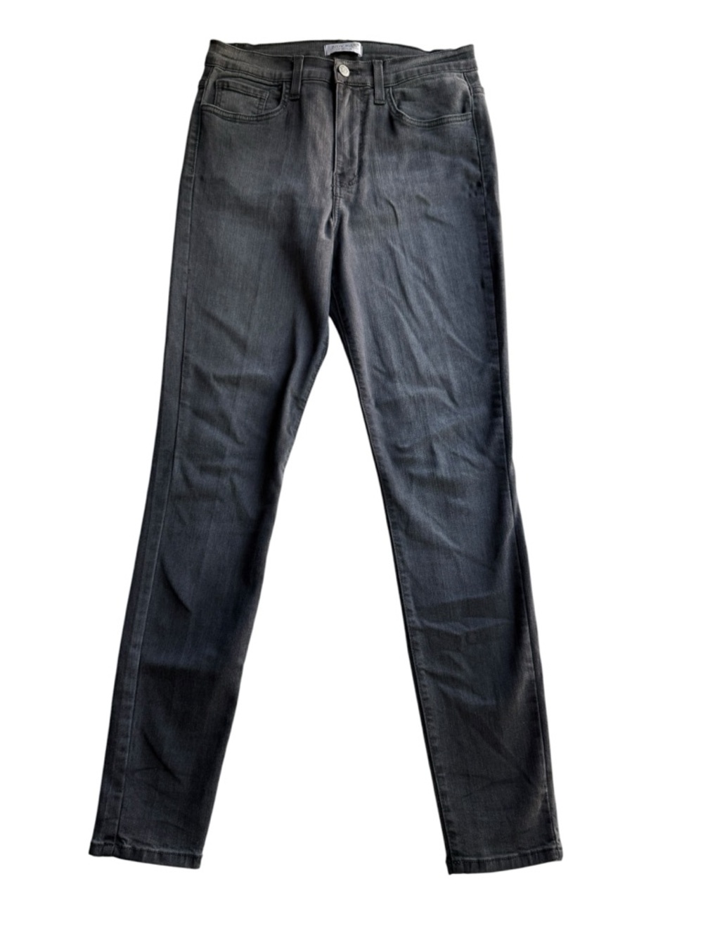 Judy Blue Denim Skinny Jeans Black Gray Size 11/30 High Rise Style #8398 - Picture 2 of 9